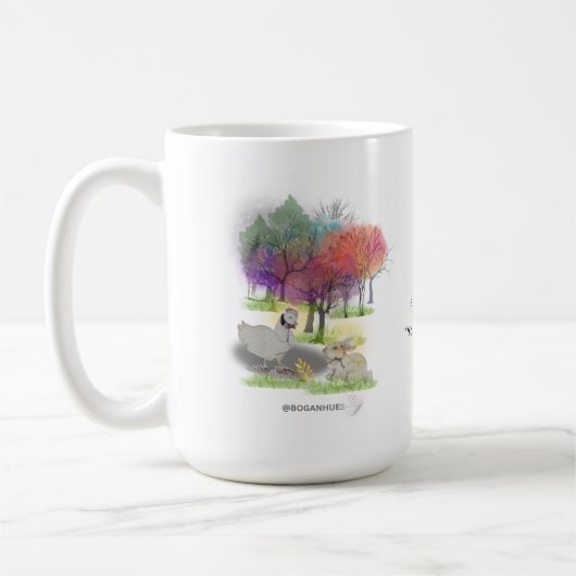 Boganhues Pipa & Marlow プリント コーヒーマグカップ (左)