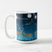 Boganhues Premium Christmas Print  コーヒーマグカップ (左)