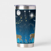 Boganhues Premium Christmas Print  保温保冷タンブラー (右面)