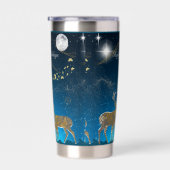 Boganhues Premium Christmas Print  保温保冷タンブラー (右面)