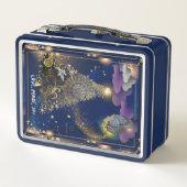 Boganhues Premium Print Christmas Theme メタルランチボックス (裏面)