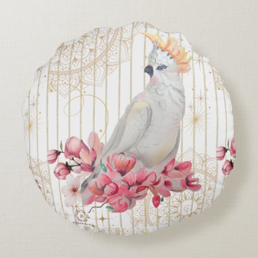 Boganhues premium style print  ラウンドクッション (裏面)