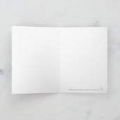 Boganhues Print Christmas Folded Greeting Card カード (内部)