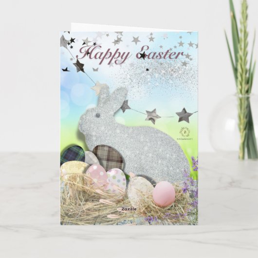 Boganhues Print Easter Bunny カード (裏面)