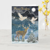 Boganhues Print Folded Greeting Card カード (黄色い花)