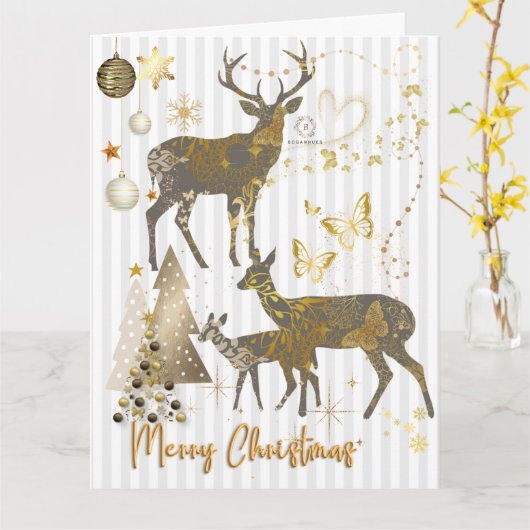 Boganhues Unique Print カード (黄色い花)