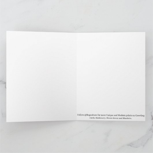 Boganhues Unique Prints カード (内部)