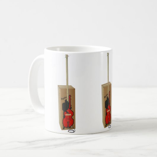Bogdon箱の低音のコーヒー・マグ コーヒーマグカップ (正面左)