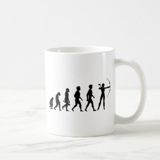 Bogenschießen Pfeil Bogen Bogenschütze Zielscheibe コーヒーマグカップ