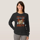 Bogeysトレジェートディスクゴルフを防止できる Tシャツ (正面フル)