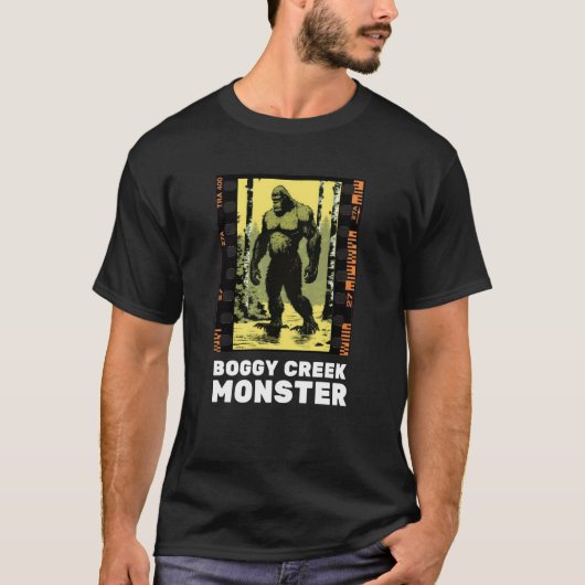 Boggy Creek Monster Sighting Arkansas Fouke Creatu Tシャツ (正面)