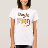 Bogle犬の品種お母さんのギフト Tシャツ (正面)