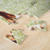 BOGOの子馬の芸術的なパズル ジグソーパズル (側面)