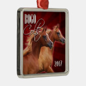 BOGOは2017オーナメントを破烈させました メタルオーナメント (右)