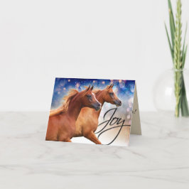 BOGO子馬クリスマスカード シーズンカード