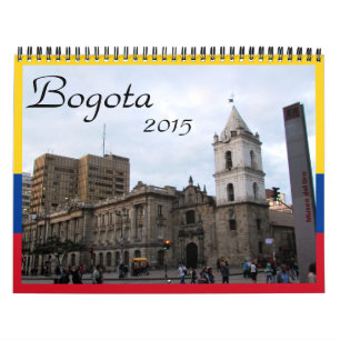 bogotá 2015年 カレンダー