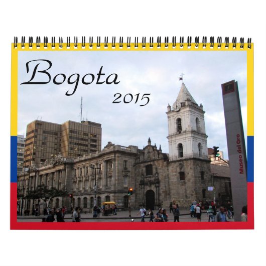bogotá 2015年 カレンダー (カバー)