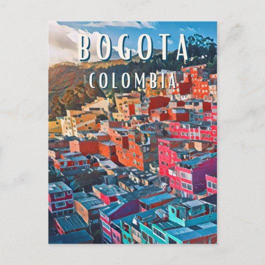 Bogota : Capitale vibrante de la Colombie ポストカード (正面)