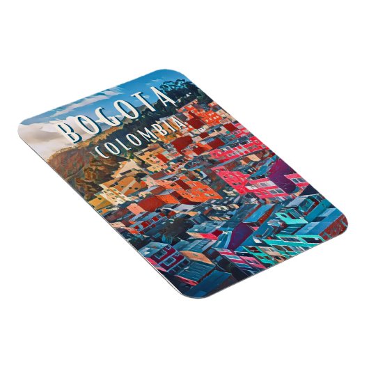 Bogota : Capitale vibrante de la Colombie マグネット (右側)
