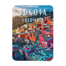 Bogota : Capitale vibrante de la Colombie マグネット