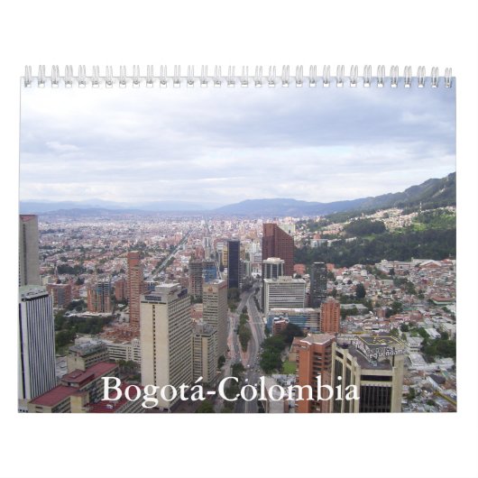 Bogotá-Colombia Calendar カレンダー (カバー)