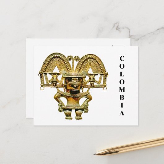 Bogotá Gold ポストカード (正面/裏面インサイチュ)