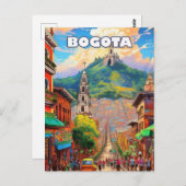 Bogotá, pearl of the Andes ポストカード (正面/裏面)