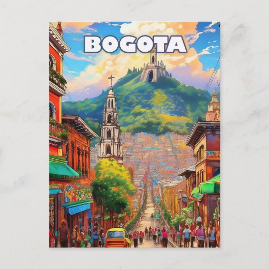 Bogotá, pearl of the Andes ポストカード (正面)