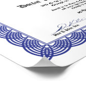 Bogus博士号取得の証明書 – 応用大学 ポスター (角)