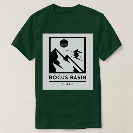 Bogus Basin Idaho州ス統一されたキーTシャツ1 Tシャツ (デザイン正面)