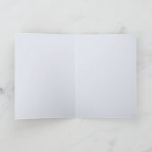 Boheman Lotus Purpleありがとうカスタムカード サンキューカード (内部)