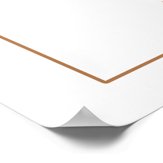 BOHEMEテラコッタカボチャ赤ちゃんシャワーへようこそ ポスター (角)