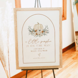 BOHEMEテラコッタカボチャ赤ちゃんシャワーへようこそ ポスター