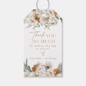 BOHEME 自然 Terracottaフローラありがとう ギフトタグ (正面)