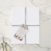 BOHEME 自然 Terracottaフローラありがとう ギフトタグ (より糸付き)