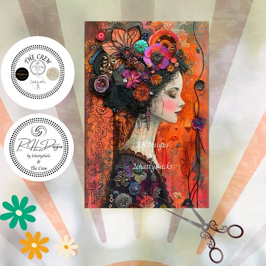 Bohemia Tapestry Hippie Decoupage 薄葉紙