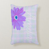 Bohemiam Charm Plaid Nursery アクセントクッション (正面(垂直))