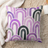 Bohemian arch fish scale painted pattern クッション (ブランケット)