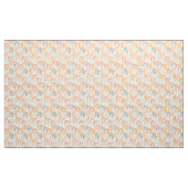 Bohemian arch fish scale painted pattern ファブリック (ヤード)