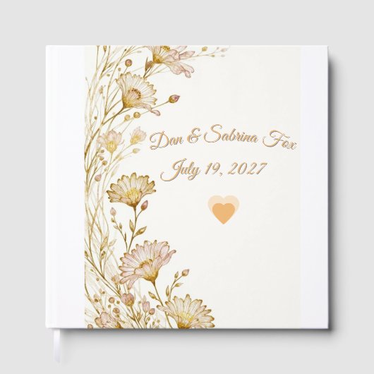 Bohemian, botanical style  ゲストブック (正面)