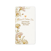 Bohemian, botanical style  ラベル (正面)