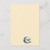 Bohemian, botanical style Enclosure エンクロージャーカード (裏面)