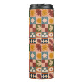 Bohemian Celestial Patchwork with Mystical Symbols タンブラー (裏面)