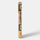 Bohemian Celestial Patchwork with Mystical Symbols Case-Mate iPhoneケース (裏面 / 左)