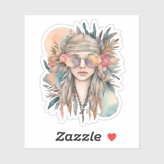 Bohemian Dream Portrait シール (シート)