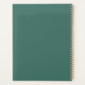 Bohemian Floral  プランナー手帳 (裏面)