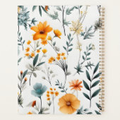 Bohemian Floral  プランナー手帳 (裏面)