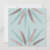 BOHEMIAN LEAF TRIBAL日付を保存 (裏面)