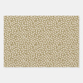 Bohemian romantic floral wedding shower ラッピングペーパーシート (正面3)