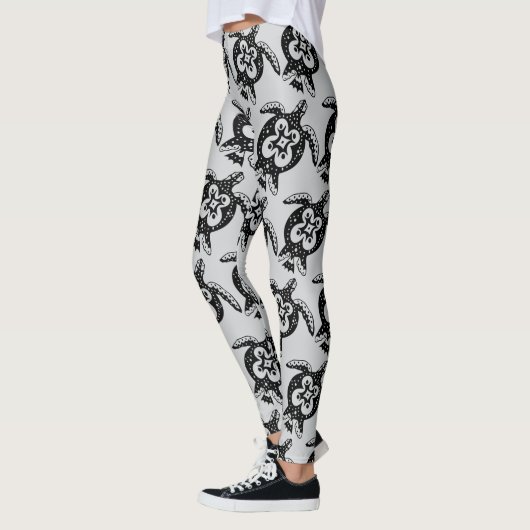 Bohemian Turtle Leggings レギンス (左)